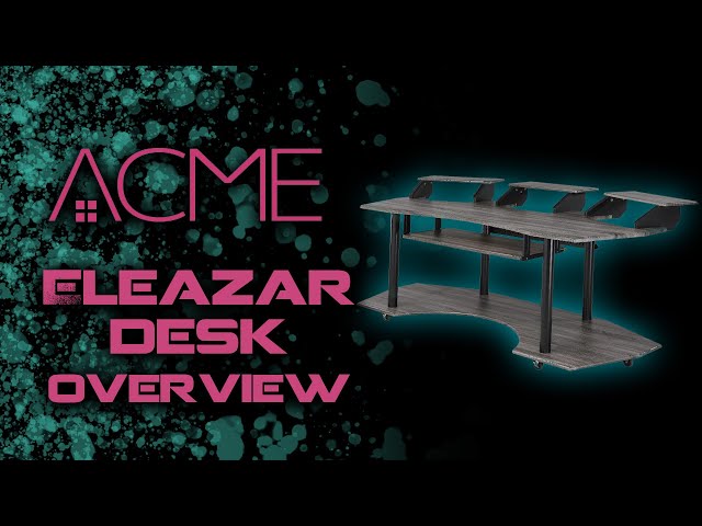 ACME Furniture Eleazar Music Recording Studio Desk Unboxing