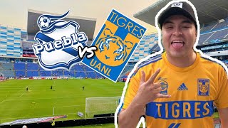 Así se vivió desde la tribuna el partido de Puebla vs Tigres en el estadio Cuauhtémoc