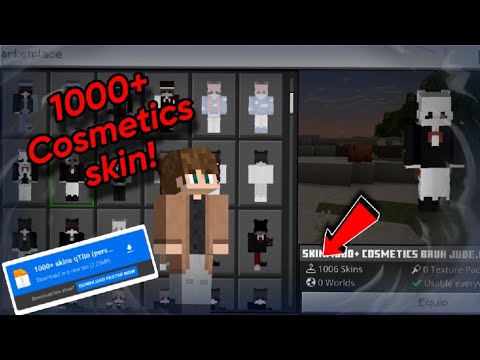 Minecraft Cosmetics Pack Minecraft 1000+ Cosmetics Skin pack For | Version 1.21+| Support 1.21. ...