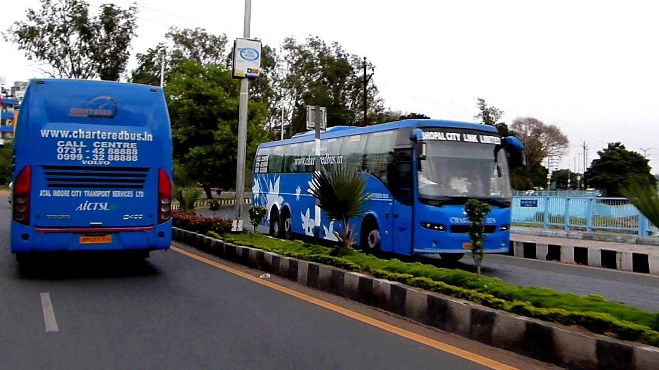 ac volvo bus from indore to bhopal