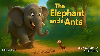 The Elephant and the Ants 🐘🐜 | Animated Moral Story for Kids | Learn Respect & Teamwork #kidsstory