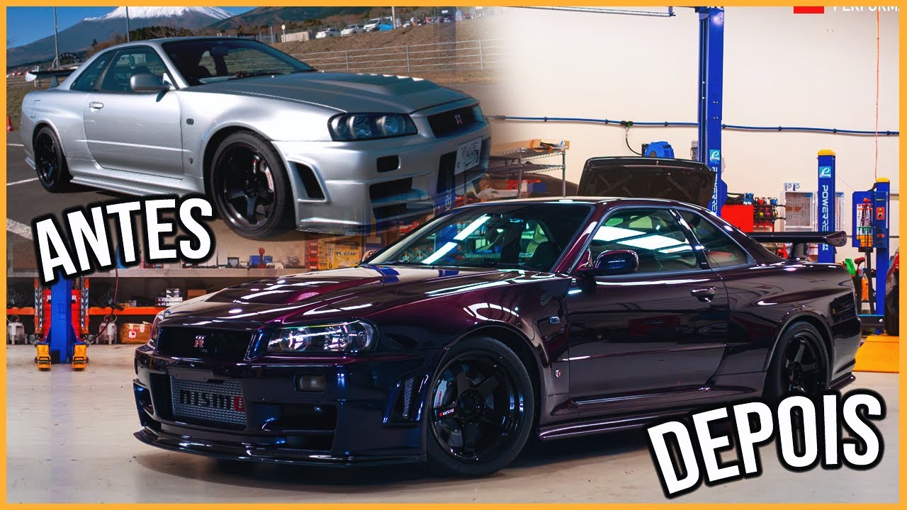 A VERDADE SOBRE O R34 GTR Z-TUNE RESTAURADO PELA NISMO