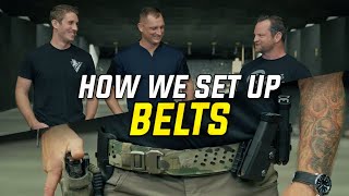 Cop VS Dirty Civilian VS Mil | Gun Belt Set Ups