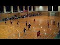 大会２日目（女子） 矢巾北（岩手県） ×明倫（福井県）