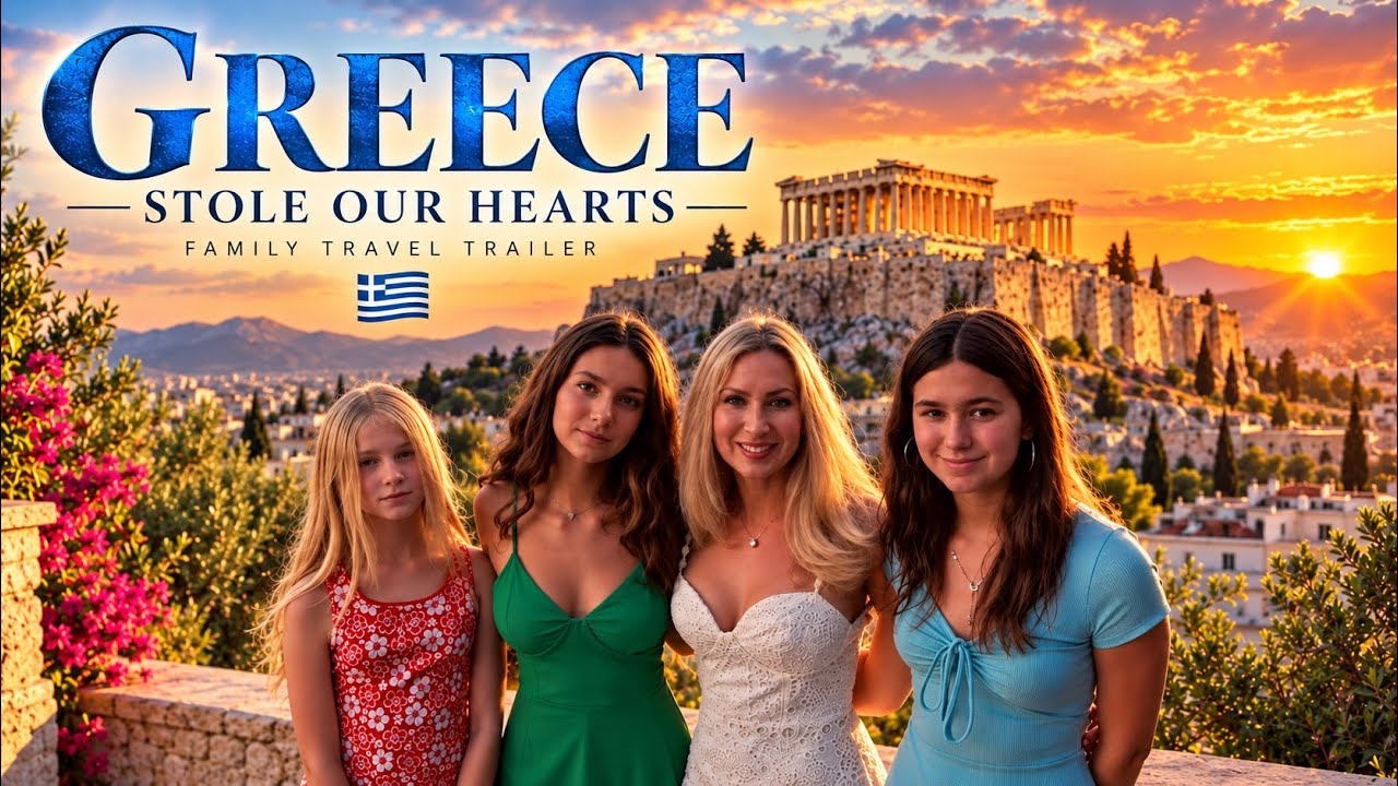 Why Greece Stole Our Hearts 🇬🇷 | Family Travel Trailer
