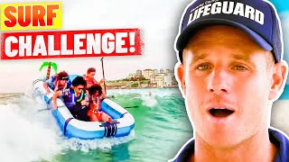 Crazy Lifeguard Surf Challenge (Surfen Tag  Bondi Rescue Season 9)