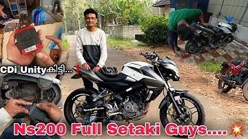 Ns200 Setaki Guys..💥||CDi Unityകിട്ടി..❗