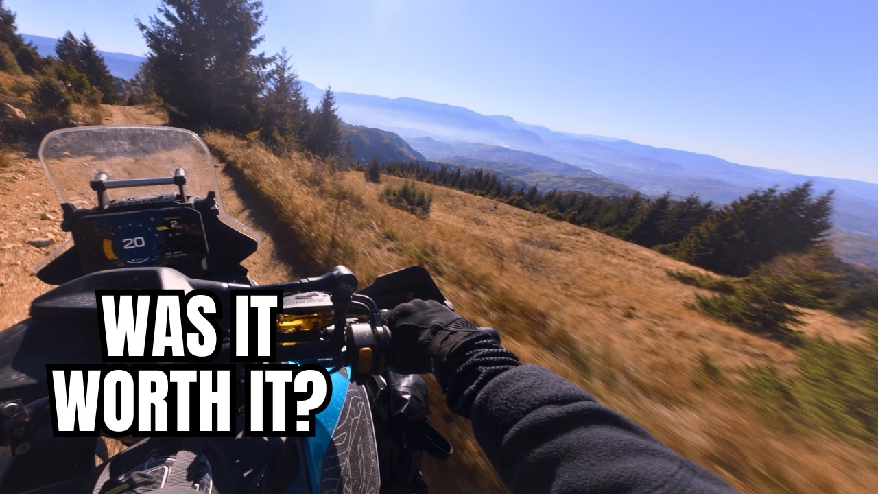 I need new tires. Made it to the top...barely - CFMOTO 450MT [RAW ONBOARD 4K STEREO SOUND]