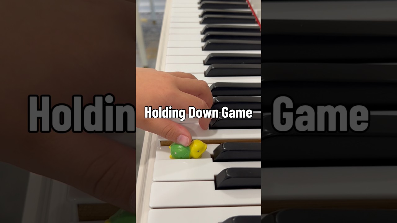How to hold down the notes #piano #pianopedagogy #pianoteaching #pianotips  #classicalmusic