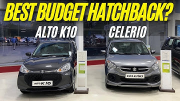 Maruti Alto K10 Vs Maruti Celerio 2025 🔥✅ Best Budget Hatchback?🔥