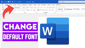 How To Change Default Font in Microsoft Word | Easy Tutorial