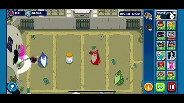 Bloons adventure time td: wizard battle map 2 normal mode speedrun