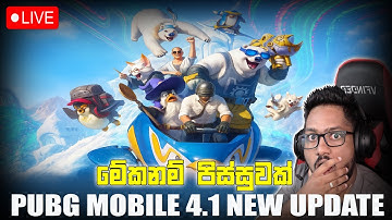LIVE: PUBG Mobile 4.1 Update – 🔥 New Winter Theme | Rocket Launcher + Frosty Funland