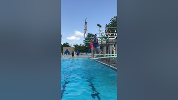 Reverse dive - hand spot - simple, Coach Corey Ervin 2018