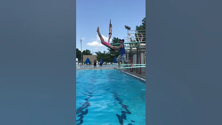 Reverse dive - hand spot - simple, Coach Corey Ervin 2018