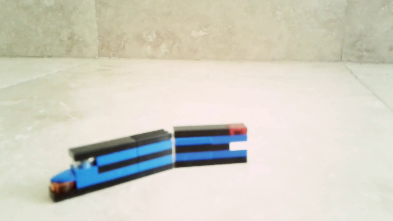 Tutorial for mini model lego trains. - YouTube