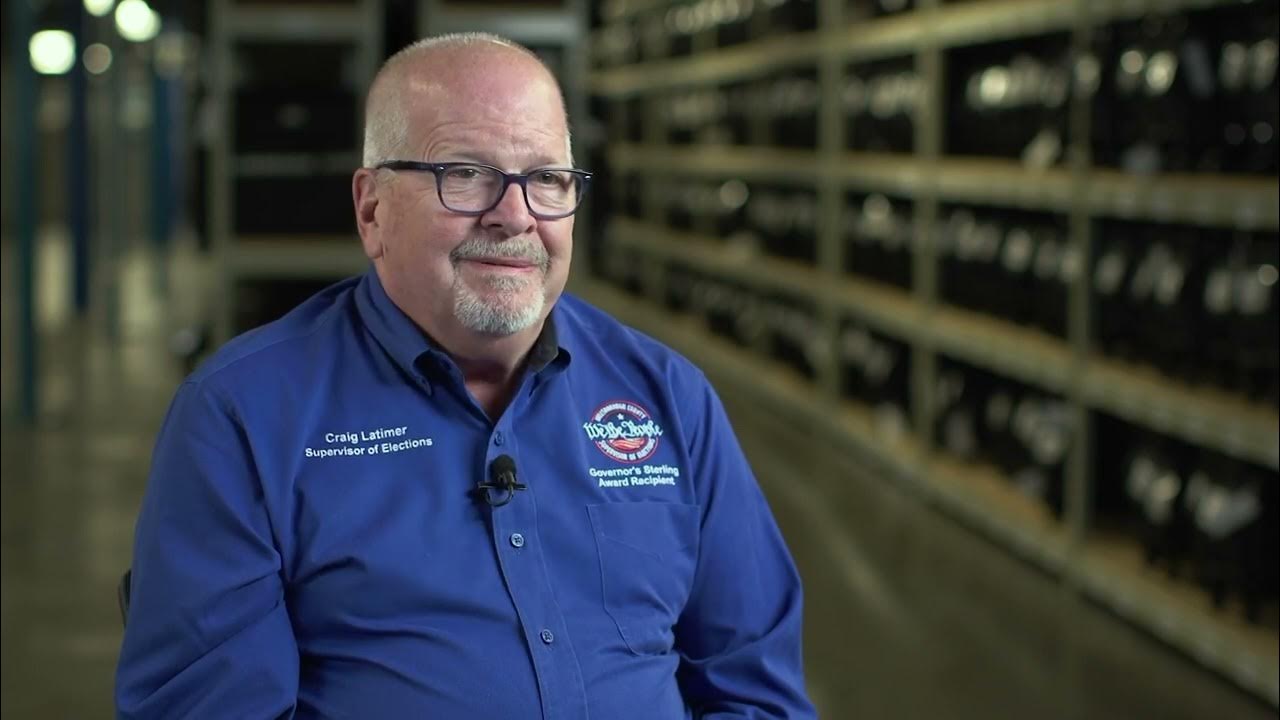 Hillsborough Supervisor of Elections Craig Latimer YouTube