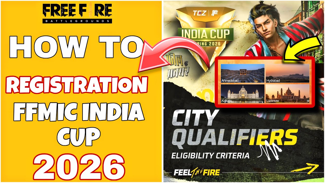 Free Fire FFIMC Eligibility Criteria Announced | Who Can Play LAN? HOW TO REGISTER IN CITY QUALIFIER