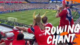 Norway Fans Start Insane Rowing Chant Vs Iraq 4-1 World Cup 2026