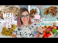 MEAL PREP Veraniego *Vaciando la Nevera* MENÚ SEMANAL ECONÓMICO *RECETAS VERANO*