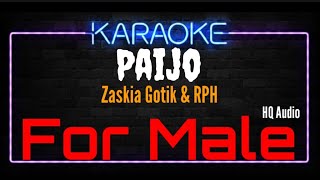 Karaoke Paijo ( For Male ) Original Music HQ Audio - Zaskia Gotik & RPH