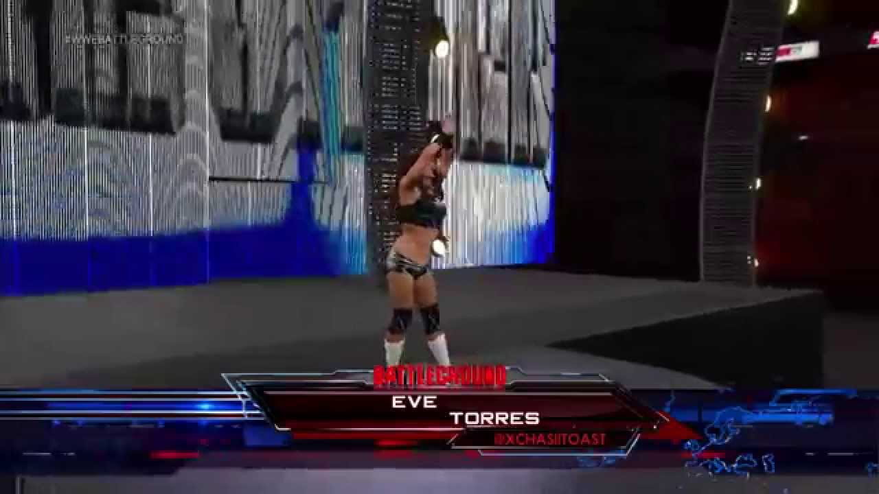 WWE 2K20 Raw Eve vs Maryse - YouTube