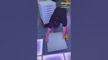 Want fast setup? Light up your LED dance floor in no time! ⚡ #LEDDanceFloor #Shorts #led