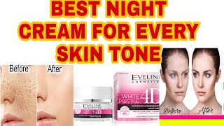 WHITENING & REGENERATING NIGHT CREAM EVELINE COSMETIC /NO SIDE EFFECTS