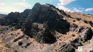 First Pack Flight -  Soldiers Canyon Cliffs
