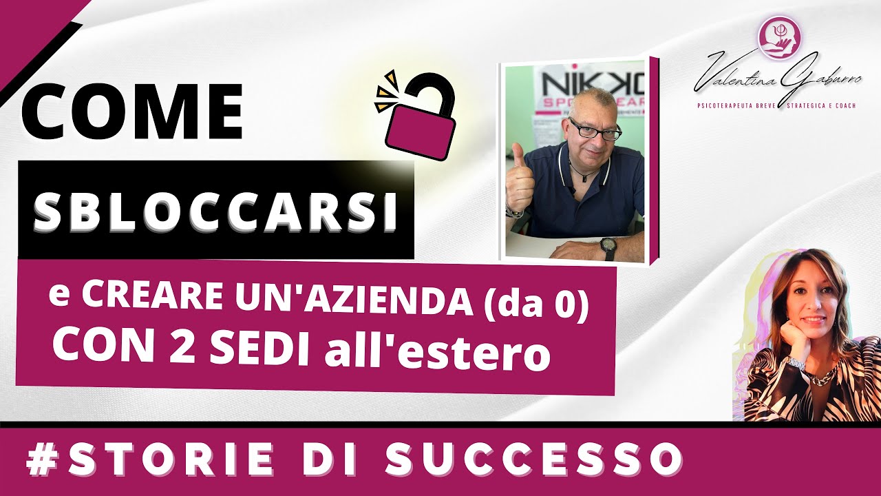 Come superare la #paura e aprire un'azienda con due sedi all'estero partendo da zero a 53 anni!