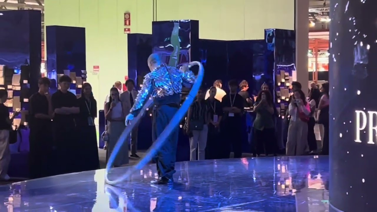 Alessandro Iarossi con GSM e IDEA RICAMO a Milano Unica 41