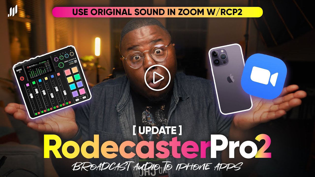 [ UPDATE ] How To Use Zoom on iPhone with Rodecaster Pro 2 - YouTube