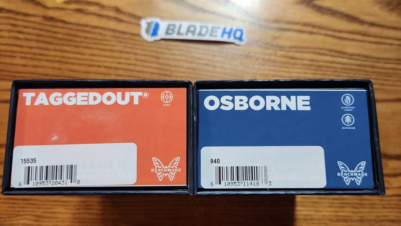 Unboxing 2 Benchmade Knives from Blade HQ