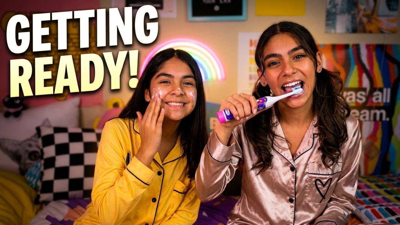 Наш вечерний ритуал в пижамах!