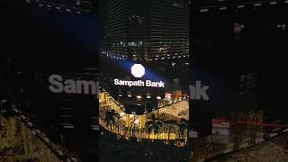 Hello world #night #views #colombo #sampath #bank