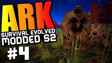 ARK Survival Evolved - LVL 300+ GIGANTO TAMING, KING POOF NOW RULES! Modded #4 (ARK Gameplay)