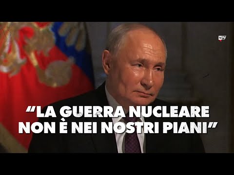 Putin, la guerra nucleare non è nei nostri piani