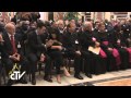 Udienza pontificie opere missionarie e congregazione per levangelizzazione dei popoli 09052014