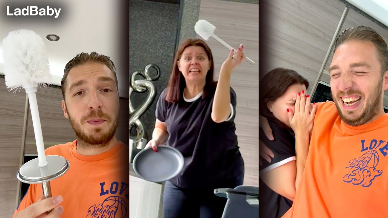 Розыгрыш с ёршиком для унитаза в посудомоечной машине 🤣💩