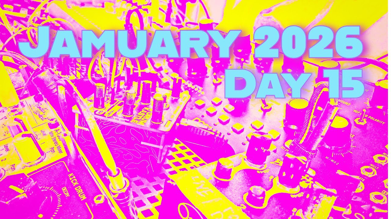 Hypnotic Modular Techno Jam – Hybrid Live Set | Schlaflabor | Jamuary 2026 Day 15