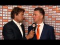 Interview Van Gaal na Nederland - Ecuador