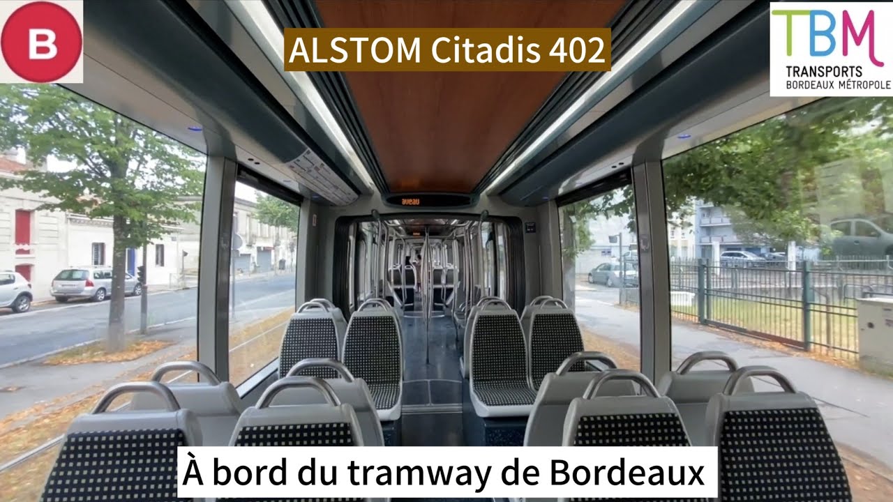 ALSTOM Citadis 402 - Réseau TBM [BORDEAUX] - Ligne B et C
