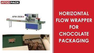 Horizontal Flow Wrapper for Chocolate Packaging | ATCOPACK