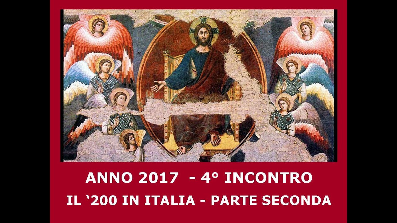 Note d'arte Prof. Riccardo Panigada Anno 2017 4° incontro  Il Duecento in Italia la pittura