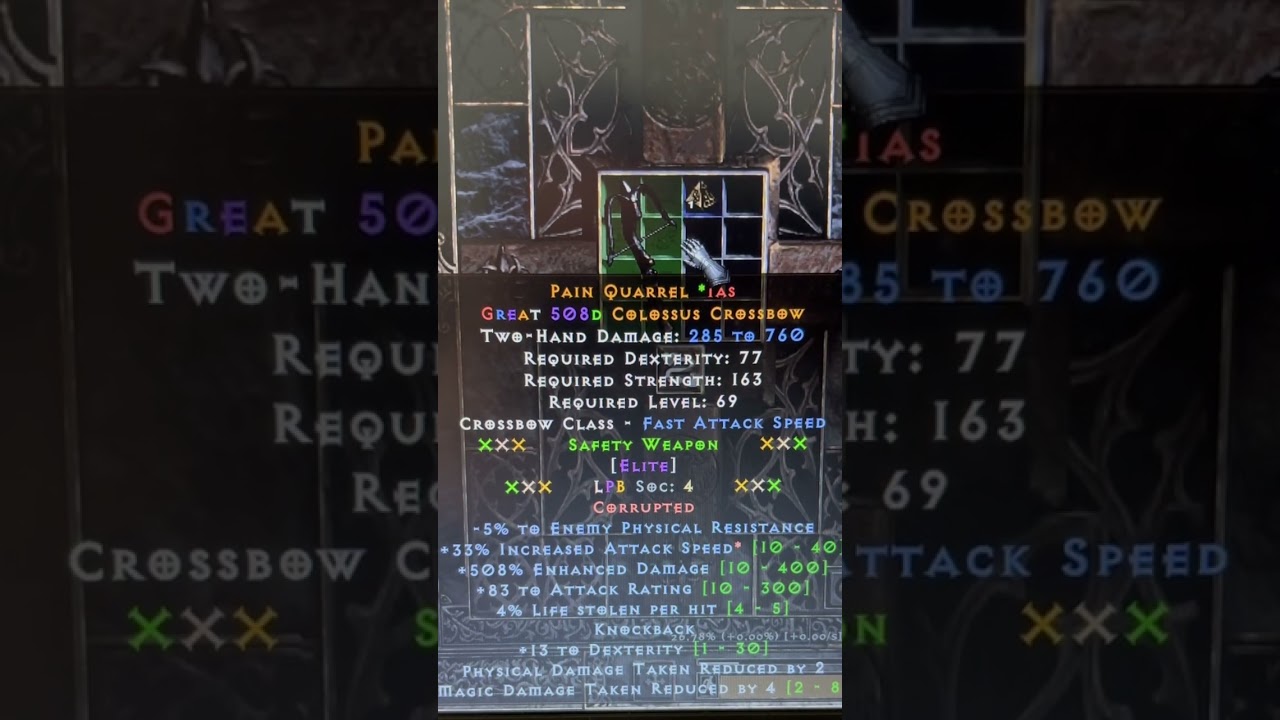 Project Diablo 2 GG bow craft