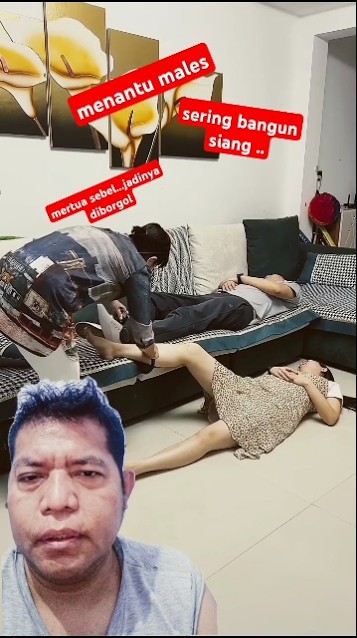 Mother-in-law is annoyed that her son-in-law often wakes up late #funny #hilarious #cute #crazy #...