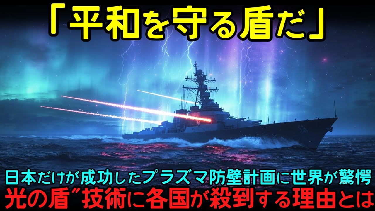 【静かなる革命】攻撃兵器の時代が終わる！日本が開発した