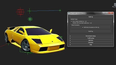 Ant Traffic Simulator - automatted vehicle rigging & traffic setup for 3ds max