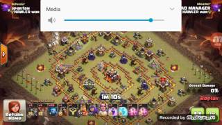 Clash of clans ballon lava 3 star th 10 max level ante 3 baesy screenshot 3