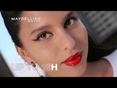 Video: Maybelline CR31 Watershine Pure Lipstick Review, fargeprøver